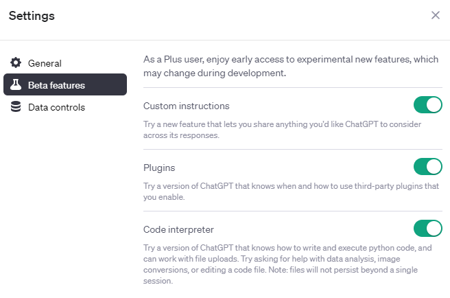 Custom instructions